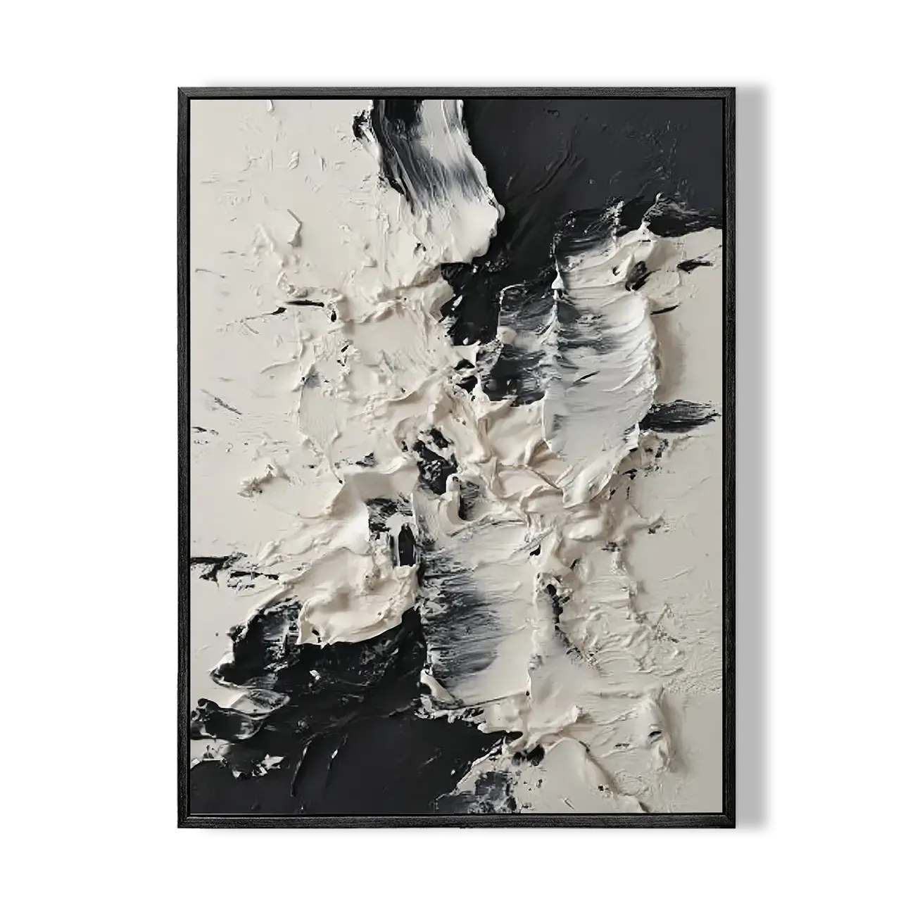 Original Hand-Painted Abstract Oil Painting
