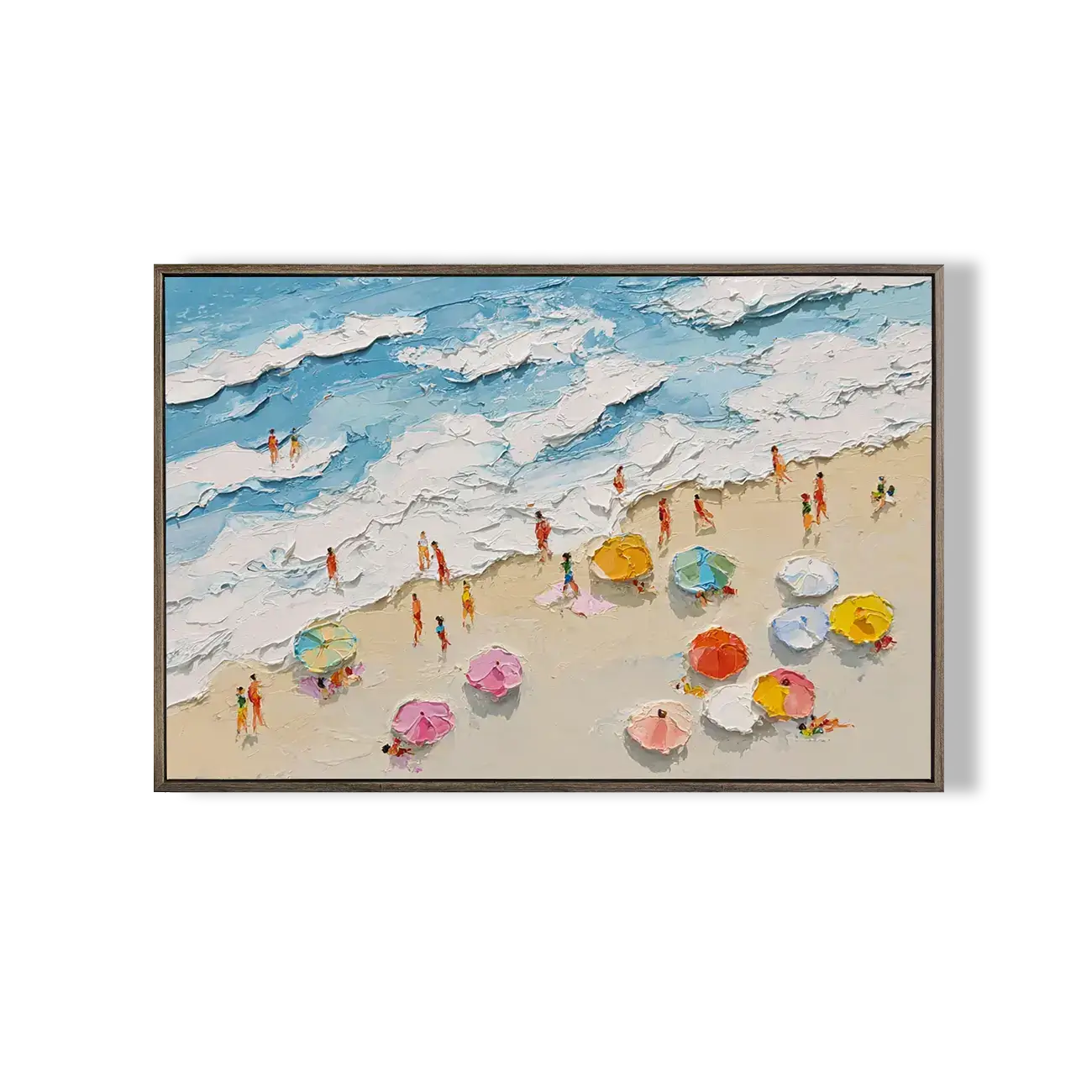 Ocean Abstract Textured Wall Art