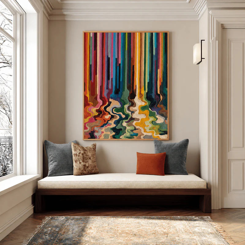 Colorful Flow Art | Vivid Depth