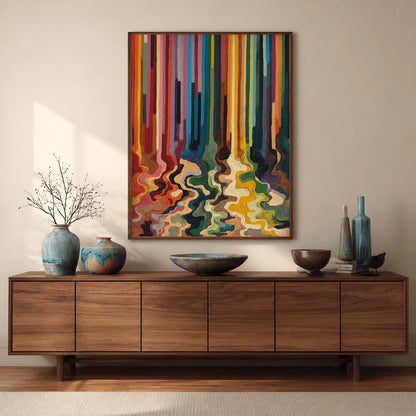 Colorful Flow Art | Vivid Depth
