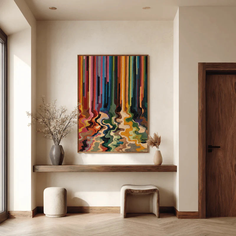 Colorful Flow Art | Vivid Depth