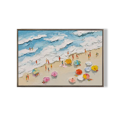 Ocean Abstract Textured Wall Art 