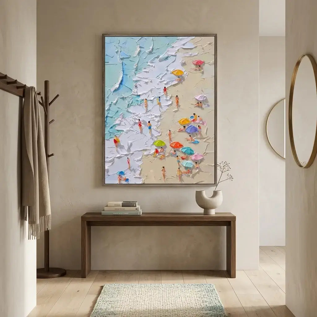 Ocean Abstract Textured Wall Art 
