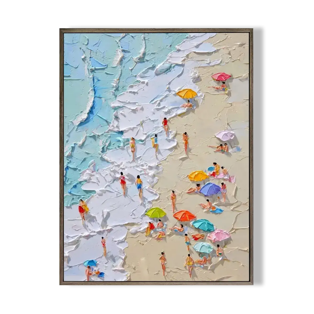 Ocean Abstract Textured Wall Art 