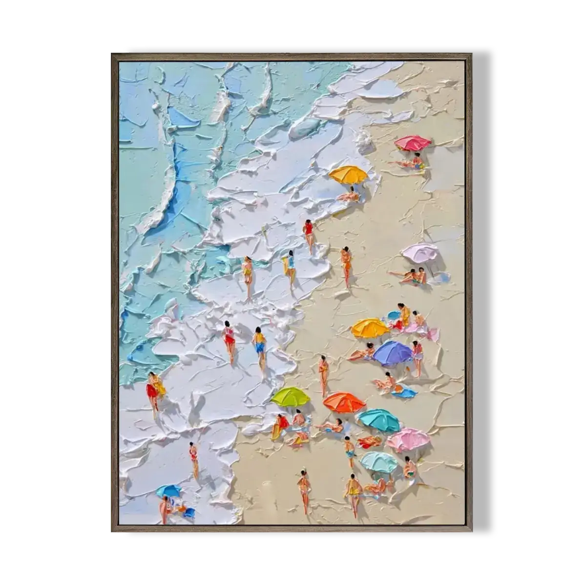 Ocean Abstract Textured Wall Art 