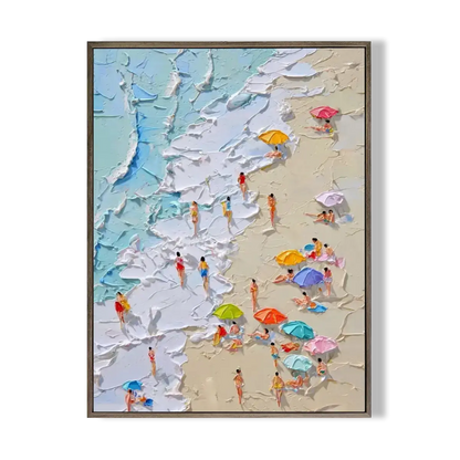 Ocean Abstract Textured Wall Art 