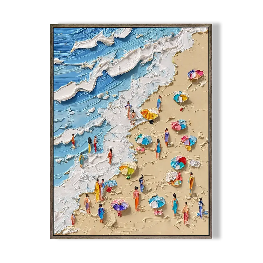Ocean Abstract Textured Wall Art