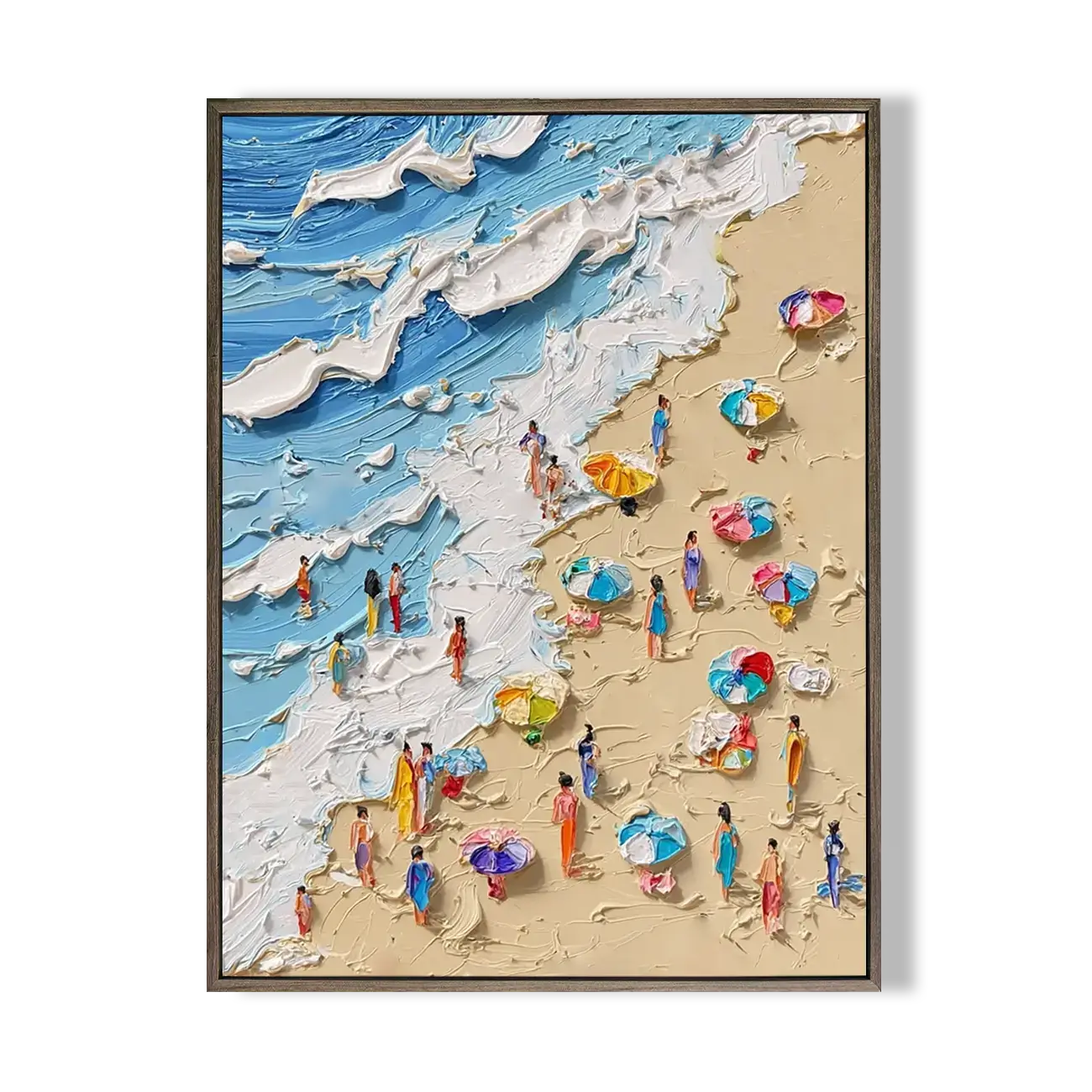 Ocean Abstract Textured Wall Art 