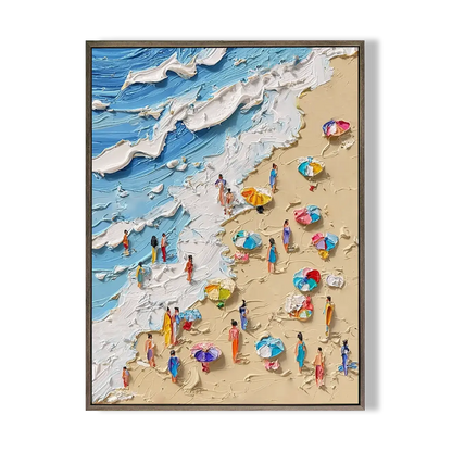 Ocean Abstract Textured Wall Art 