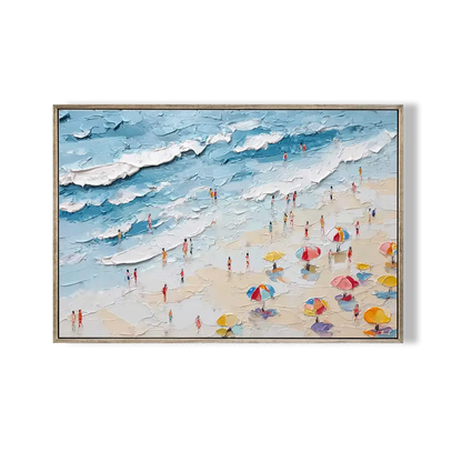 Ocean Abstract Textured Wall Art 