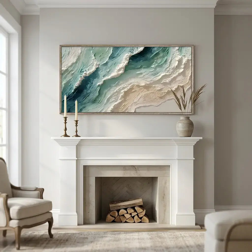 Aerial Ocean Wave 3D Texture
