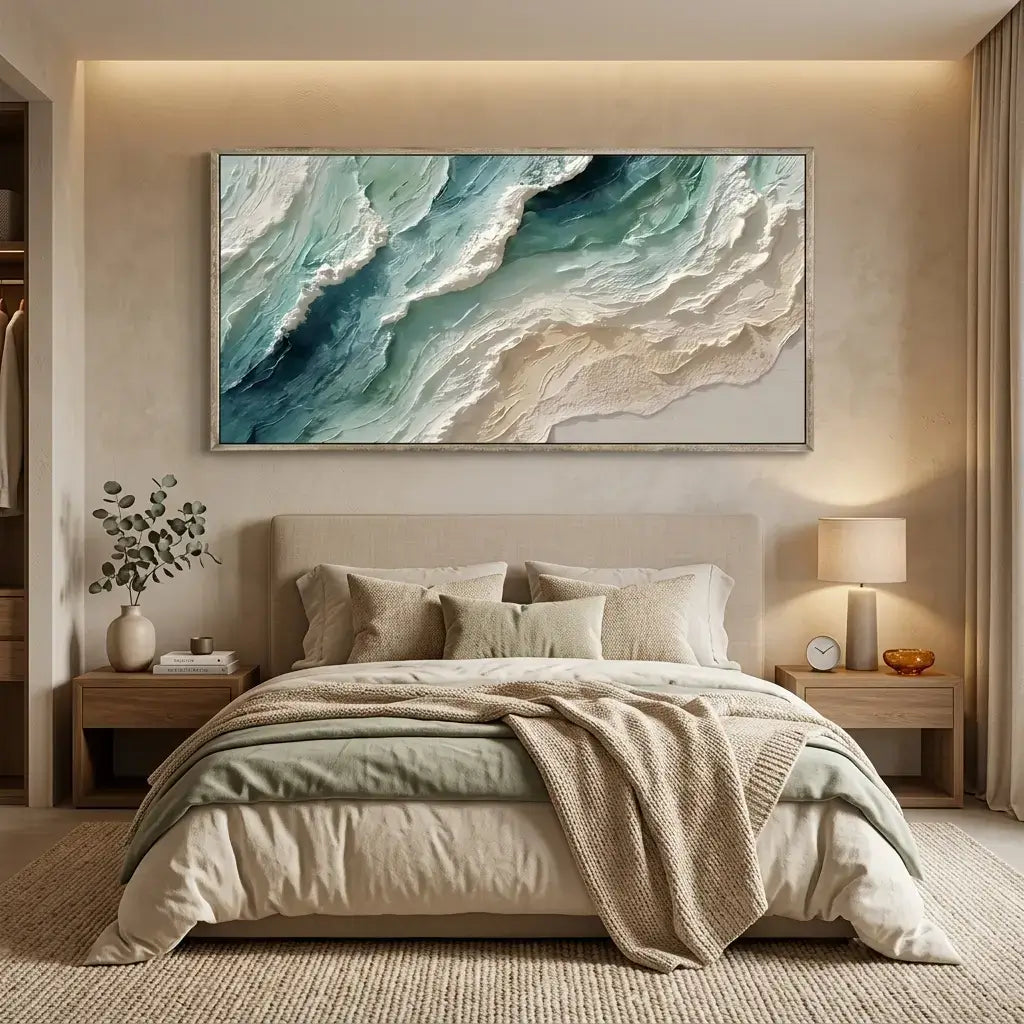 Aerial Ocean Wave 3D Texture