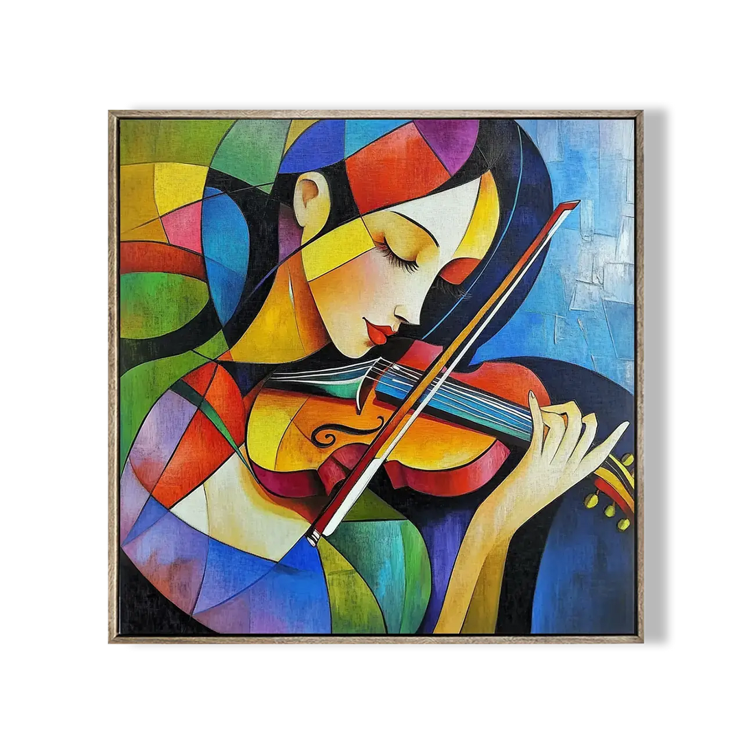 Girl Playing Cello Wall Art 