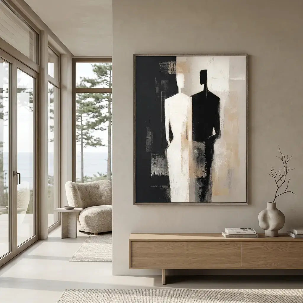 Minimalist Figure Painting 