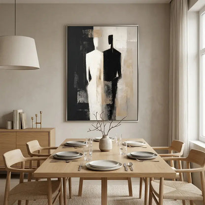Minimalist Figure Painting 
