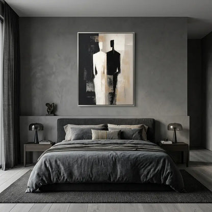 Minimalist Figure Painting 