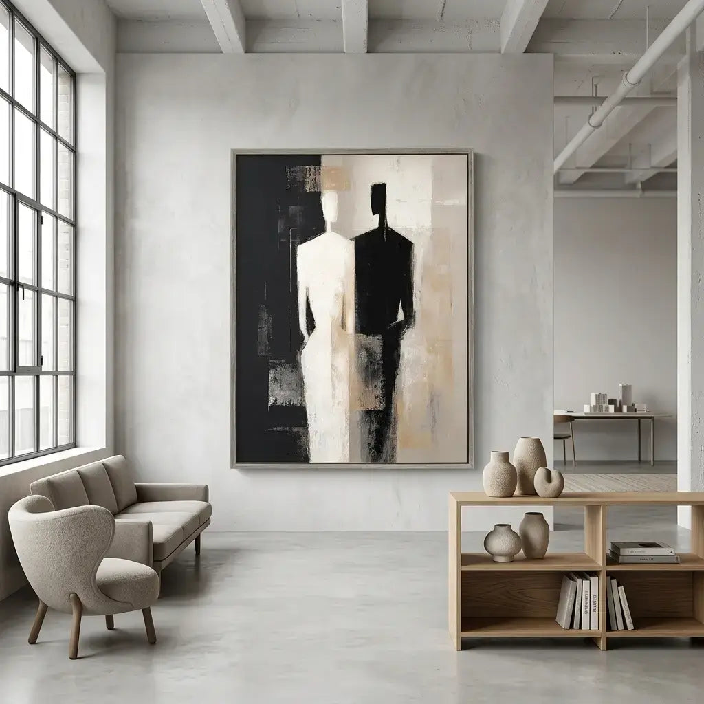 Minimalist Figure Painting 