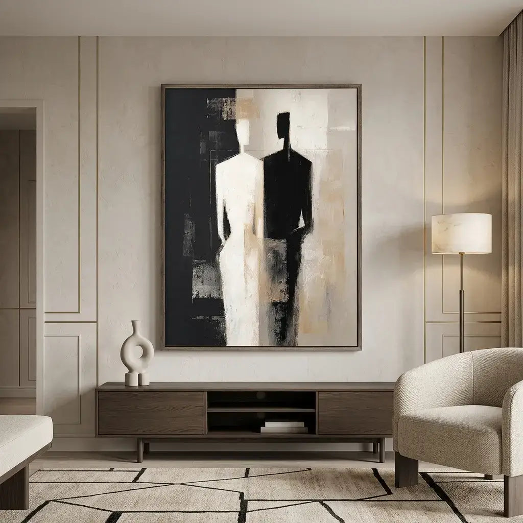 Minimalist Figure Painting 