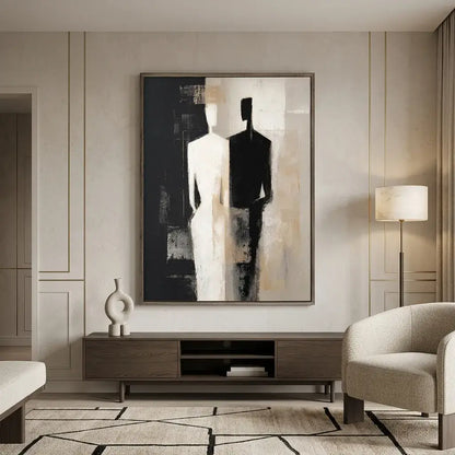 Minimalist Figure Painting 