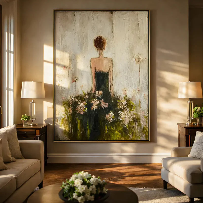 Textured Sylvan Reverie | Blush Petals