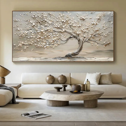 Textured Arbor Art | Tranquil Grace