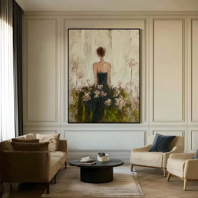Textured Sylvan Reverie | Blush Petals