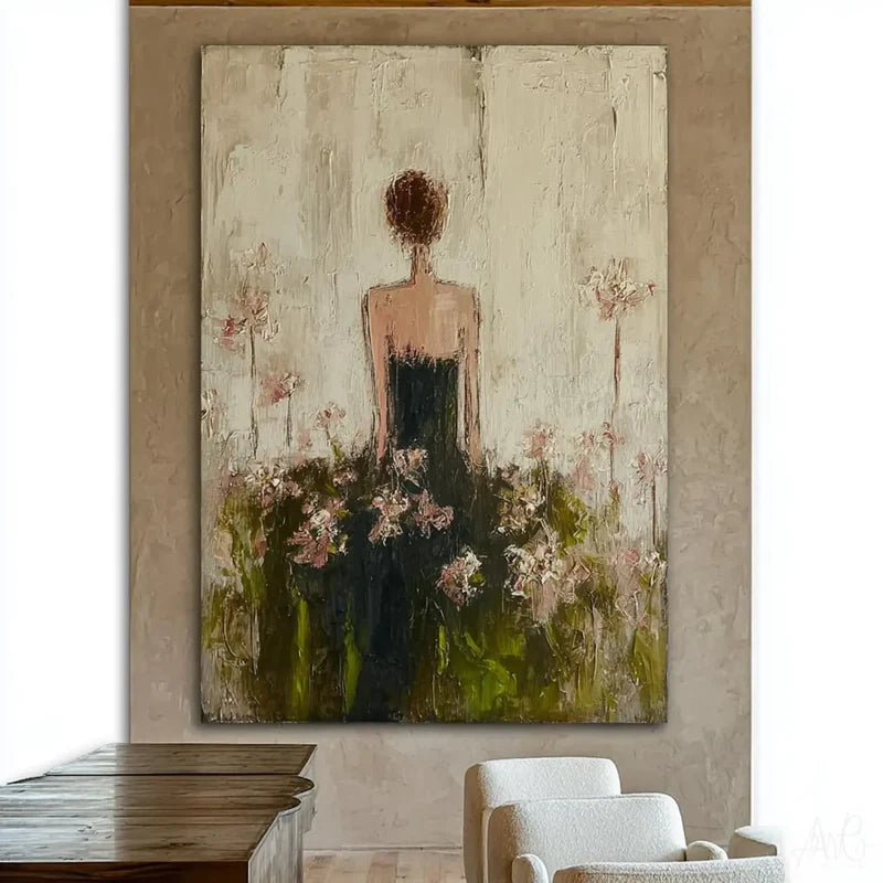 Textured Sylvan Reverie | Blush Petals